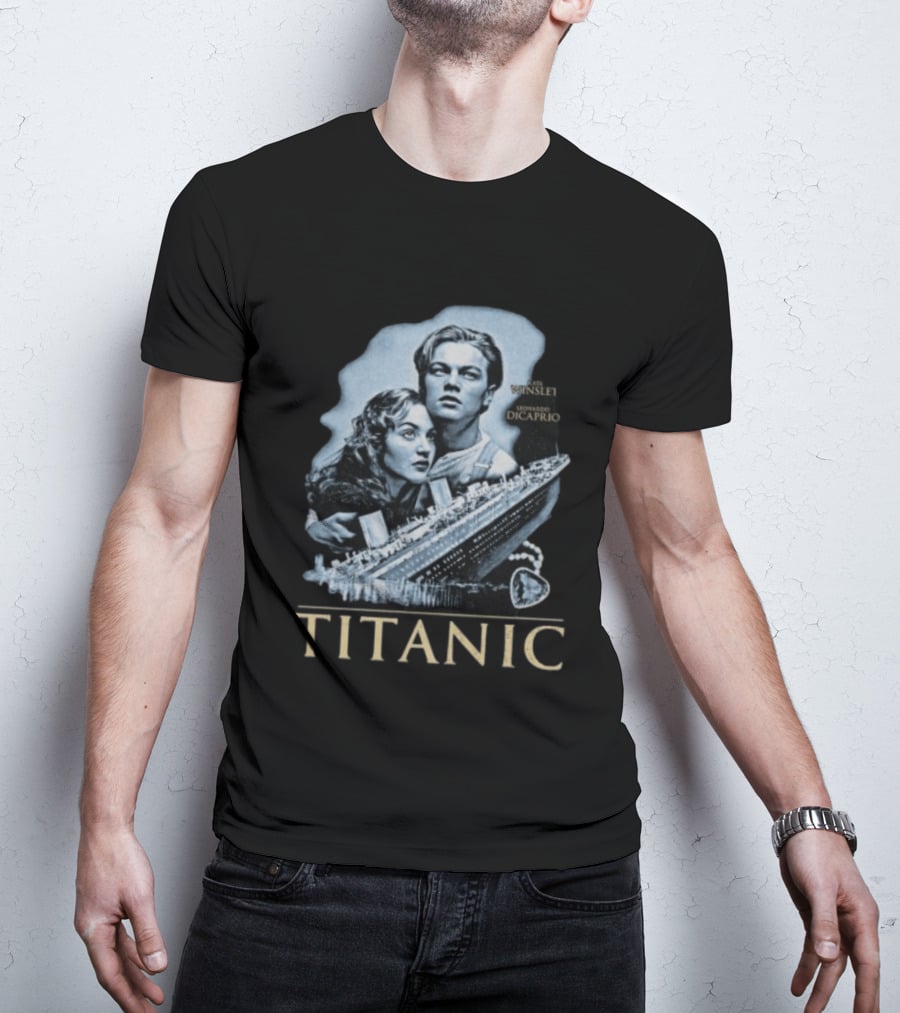 Titanic Kate Winslet Leonardo DiCaprio From The Void Store T-Shirt