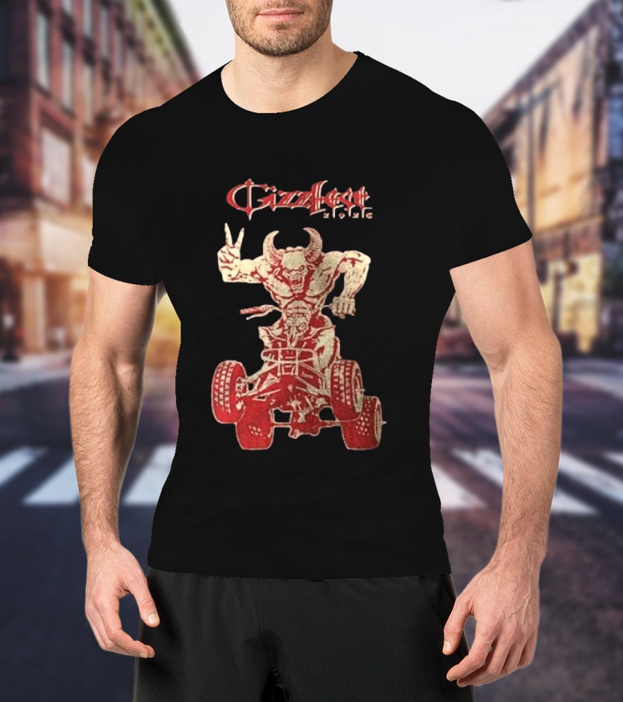 Gizzless Howling Horde Of Demons Quad Rider Demon T-Shirt