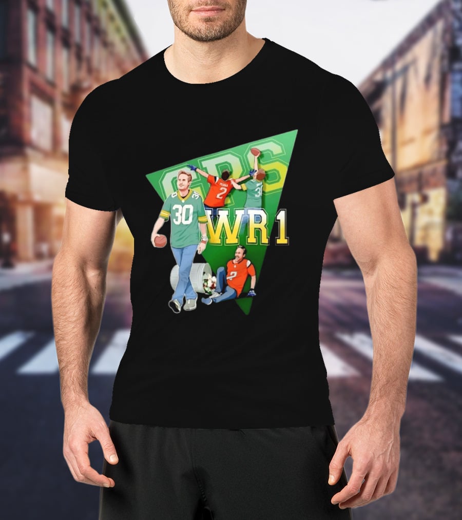 GPS WR1 Perna Grisset Football 30 Jersey Catch Sports T-Shirt