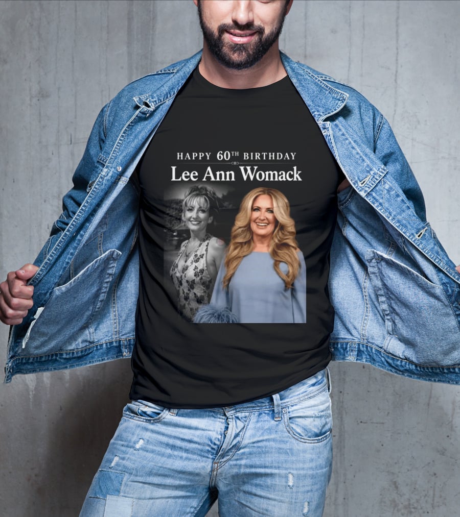Happy 60th Birthday Lee Ann Womack Celebration T-Shirt