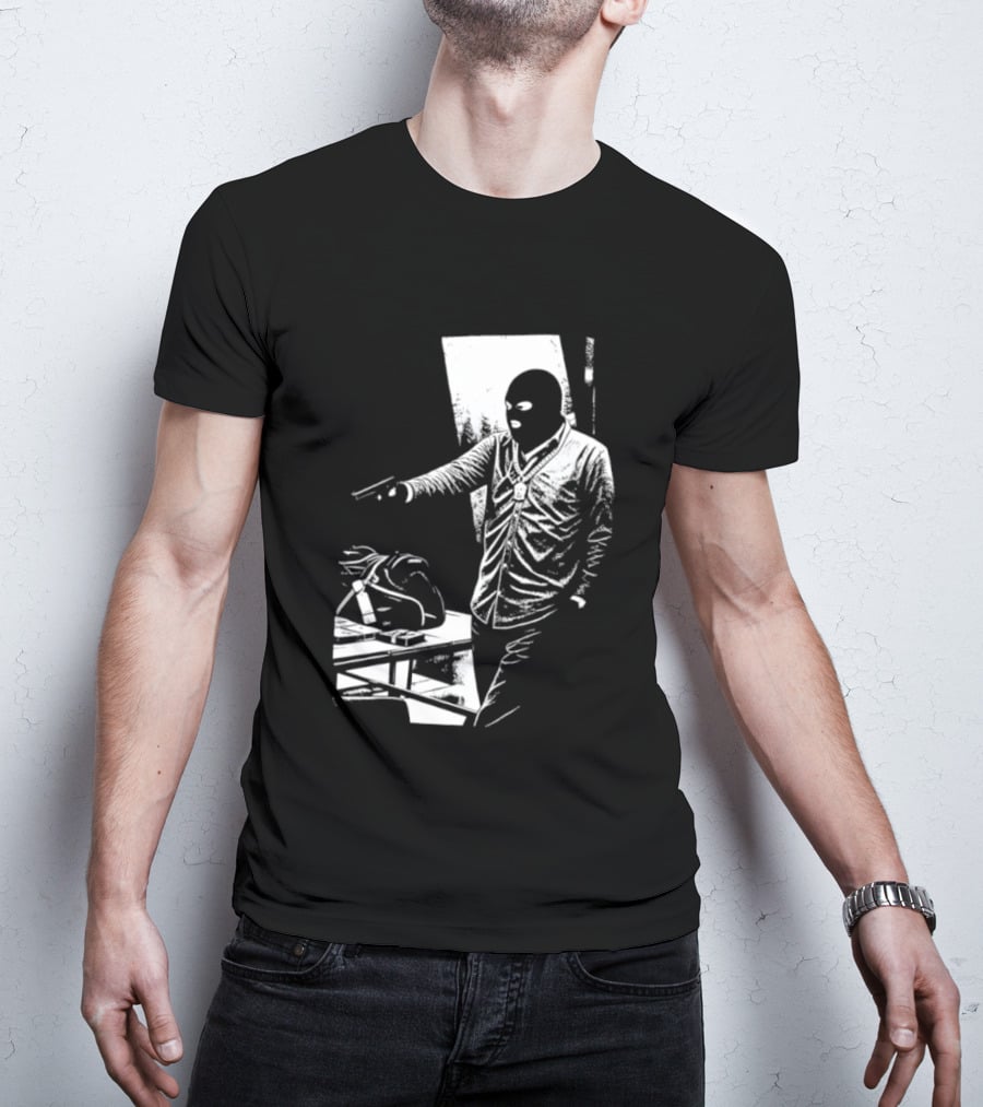 Notorious BIG Biggie Smalls Ski Mask Heist T-Shirt