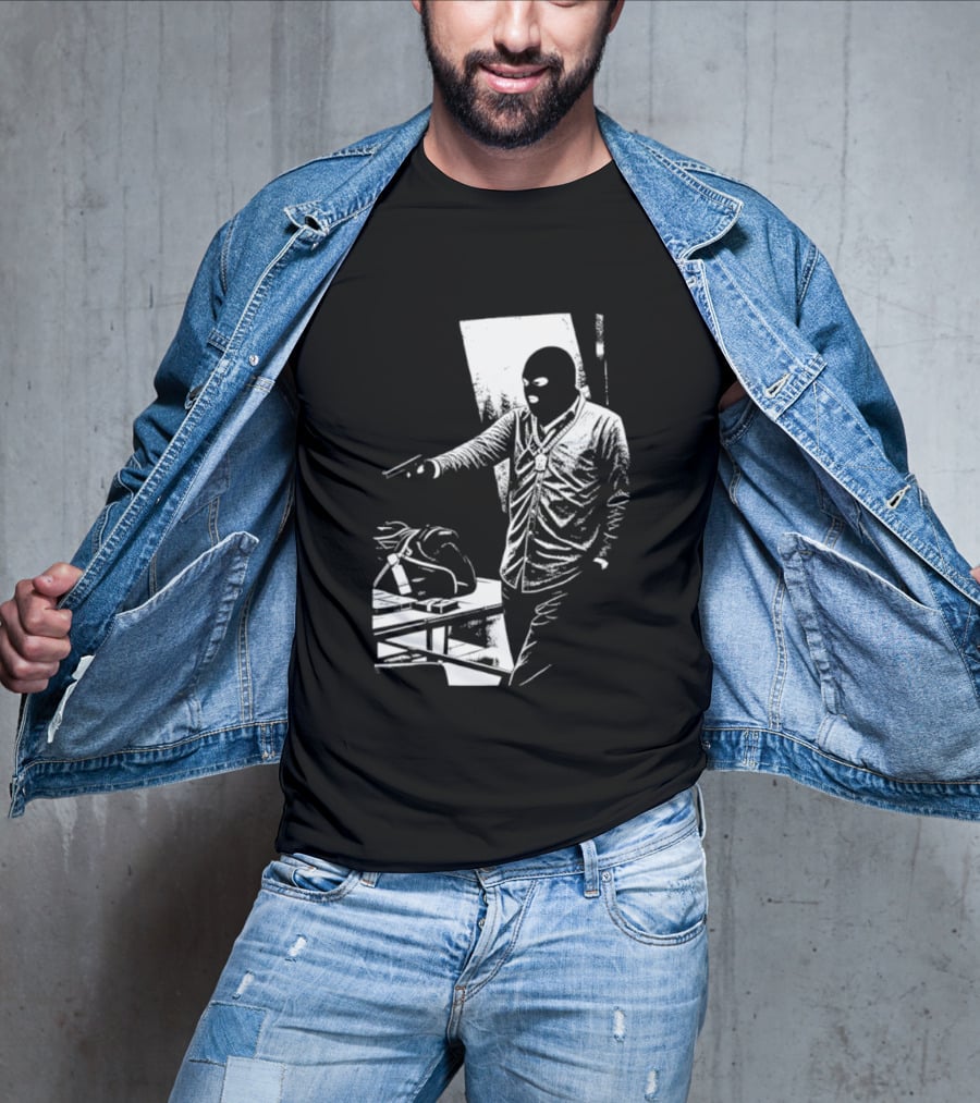 Notorious BIG Biggie Smalls Ski Mask Heist T-Shirt