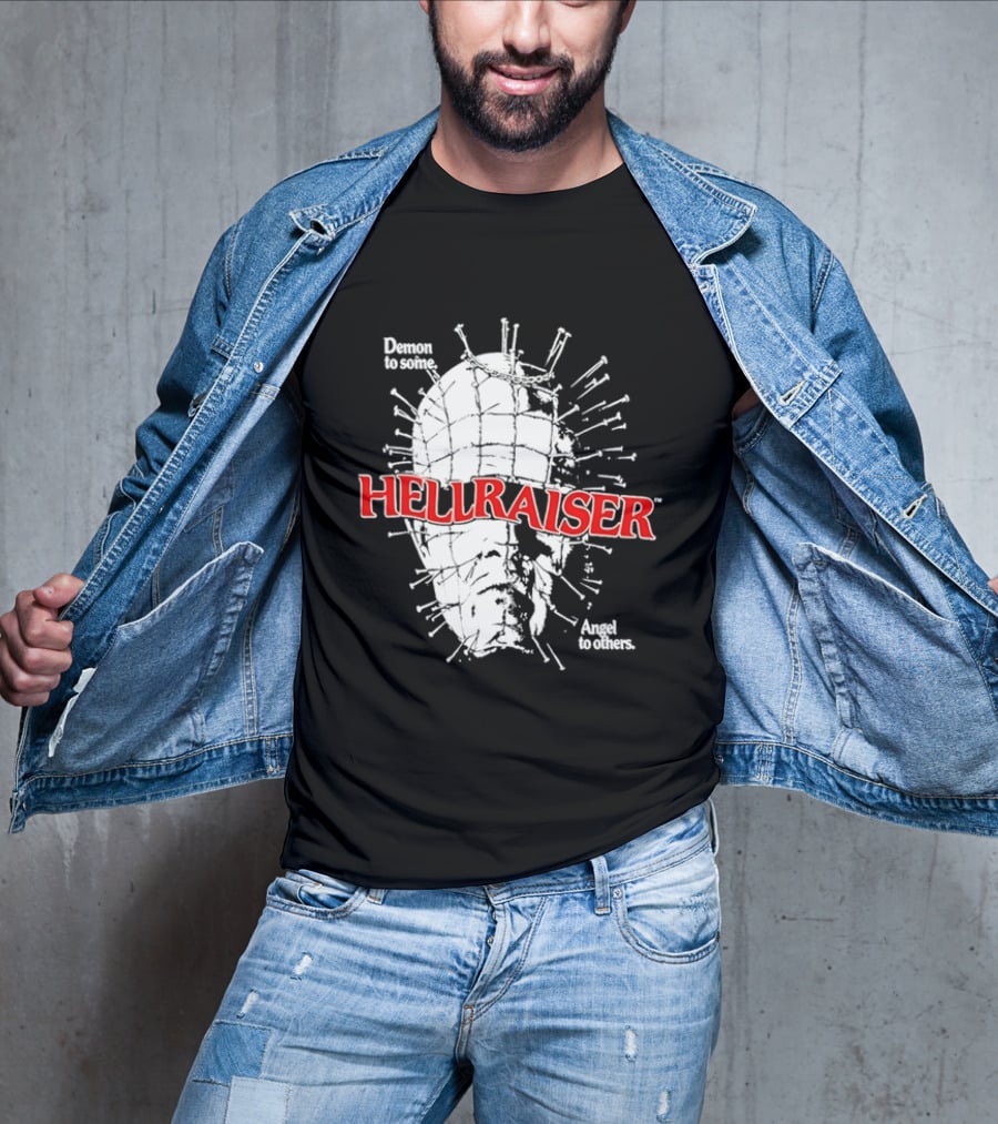 Hellraiser Pinhead Demon To Some Angel To Others T-Shirt