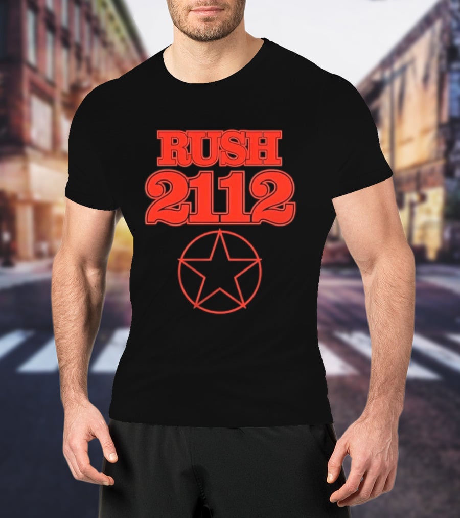 Rush 2112 Starman Iconic Progressive Rock T-Shirt