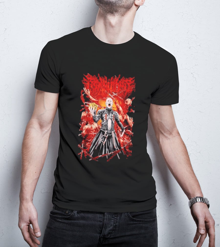 Terminalist Hellraiser Pinhead Horror Death Metal T-Shirt