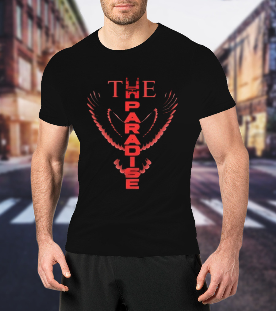 Paradise Eagle Wings In Vibrant Red Elegance T-Shirt