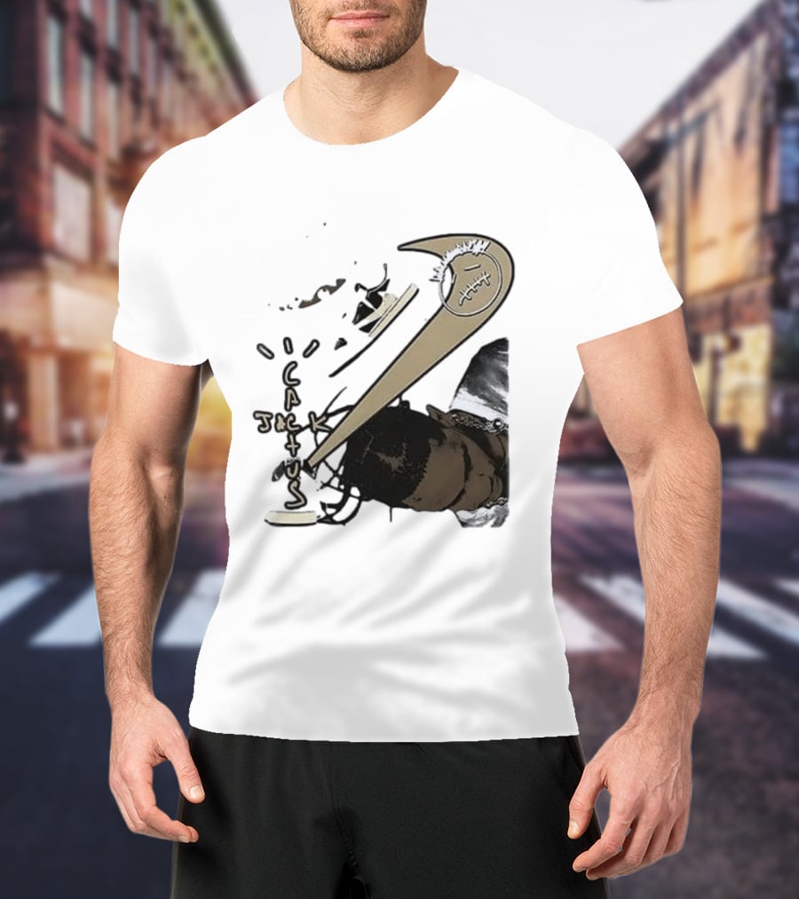 T Scott Utopia Cactus Jack Collaboration T-Shirt