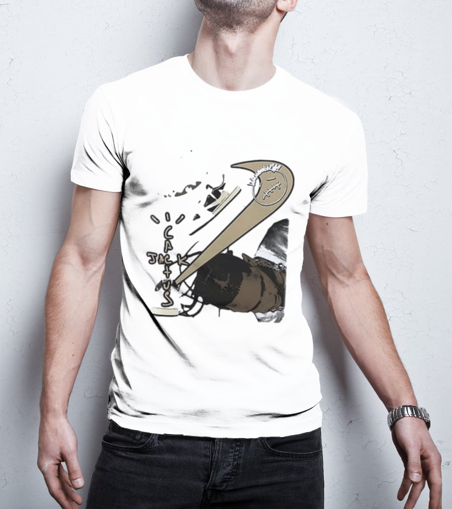 T Scott Utopia Cactus Jack Collaboration T-Shirt
