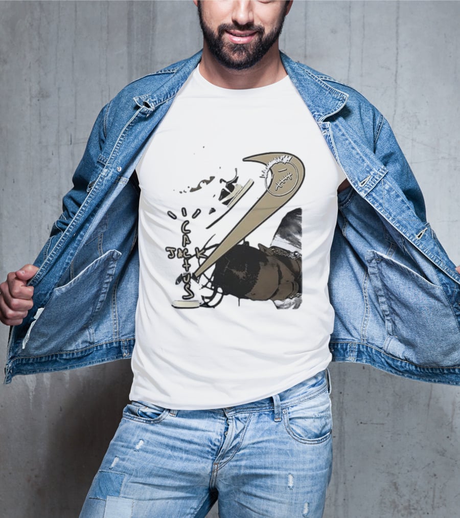 T Scott Utopia Cactus Jack Collaboration T-Shirt