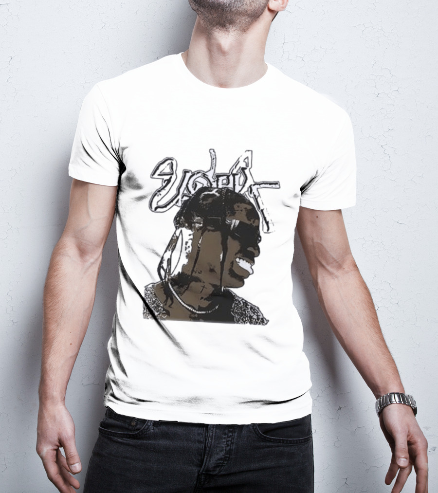 T Scott Utopia Cactus Jack Smiling T-Shirt