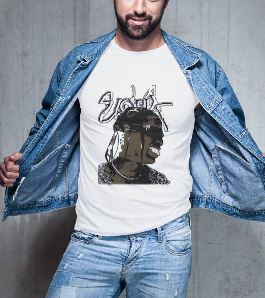 T Scott Utopia Cactus Jack Smiling T-Shirt