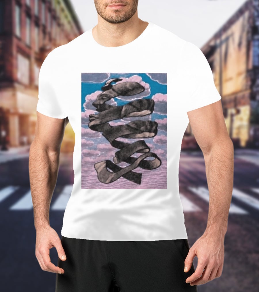 Tom Holland MC Escher Infinite Mobius Strip Optical Illusion T-Shirt