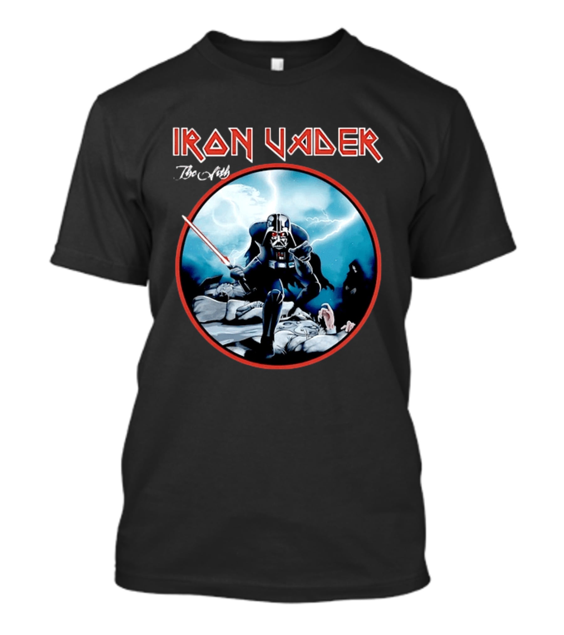Iron Vader The Sith Star Wars Heavy Metal Darth Vader Comic T-Shirt