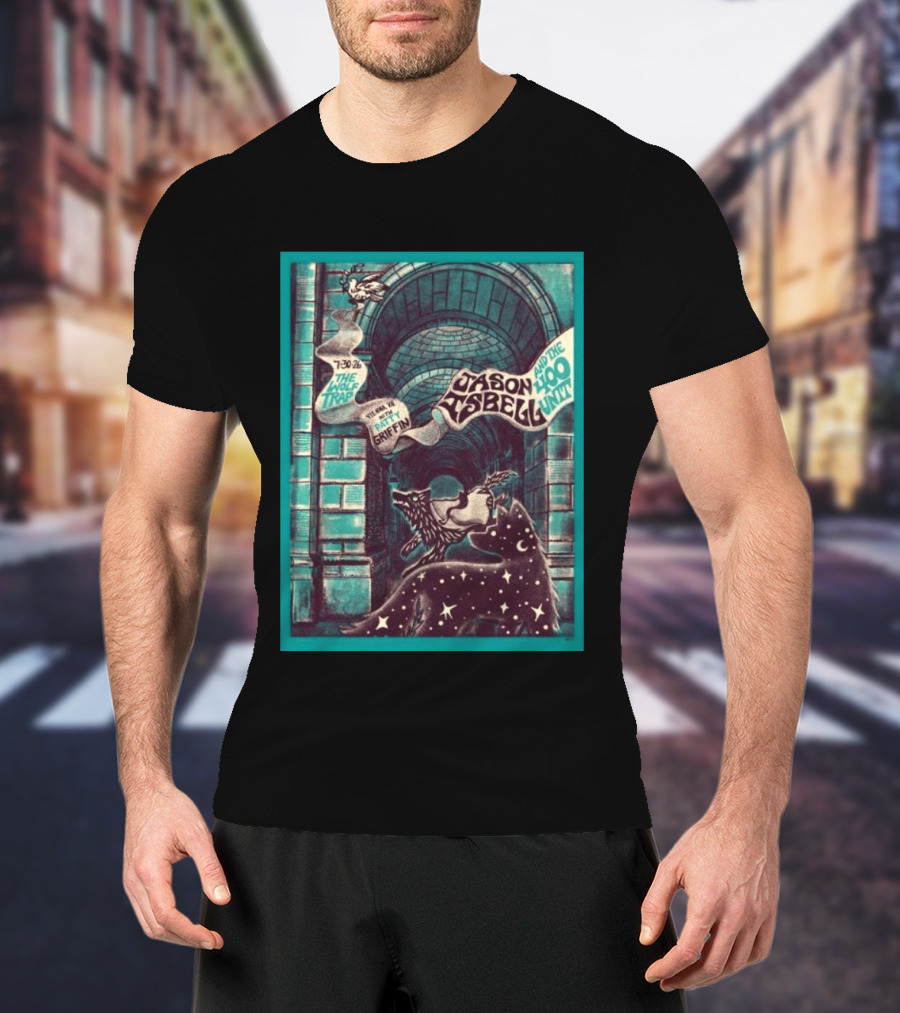 Jason Isbell And The 400 Unit Wolf Trap Event Featuring Patti Griffin July 30 2026 Washington DC T-Shirt