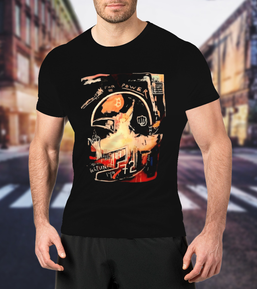 Decentralize For Power 1990 Cyberpunks What Ever Happened To 72 Bitcoin Revolution T-Shirt