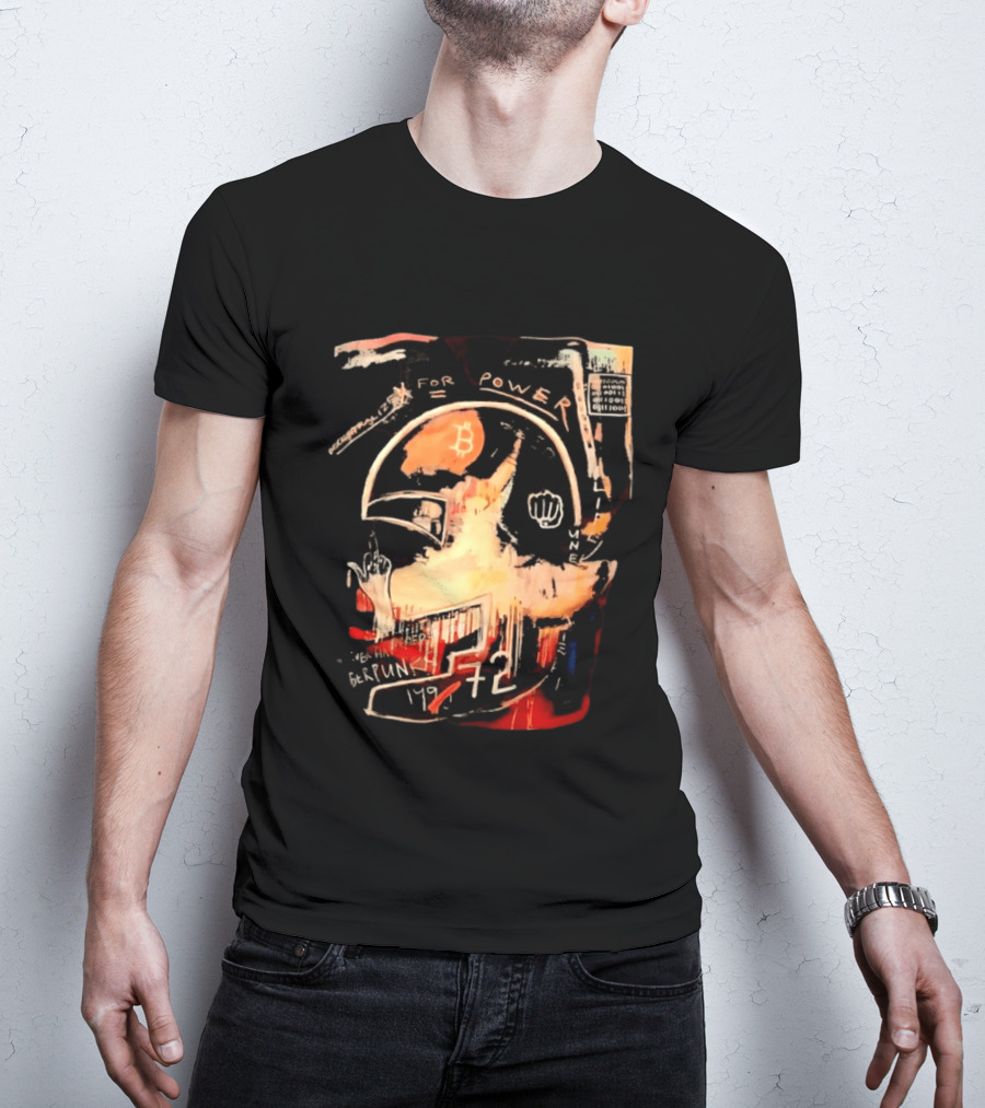 Decentralize For Power 1990 Cyberpunks What Ever Happened To 72 Bitcoin Revolution T-Shirt