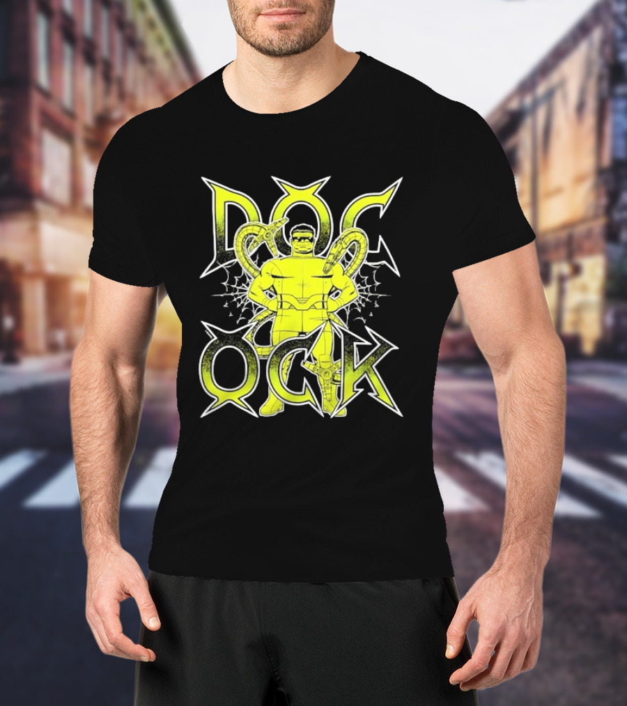 Doc Ock Marvel Doctor Octopus Iconic Character With Tentacles And Webs T-Shirt