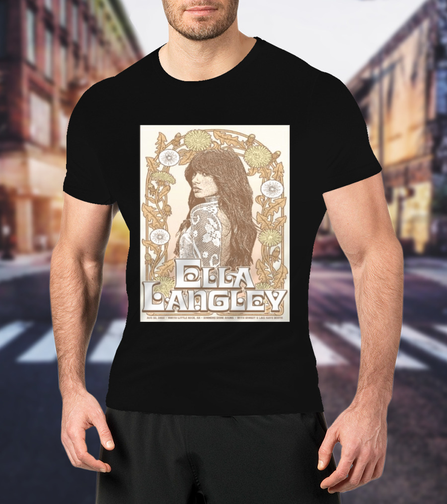 Ella Langley North Little Rock AR 2026 Simmons Bank Arena August 22 Event With Special Guest Laci Kaye Booth T-Shirt