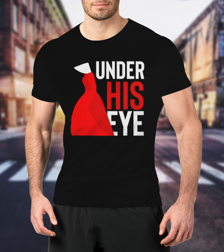 Under His Eye Red Cloak And White Bonnet T-Shirt