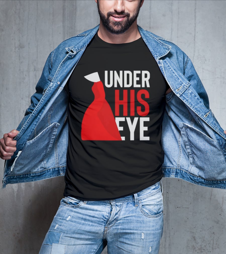 Under His Eye Red Cloak And White Bonnet T-Shirt