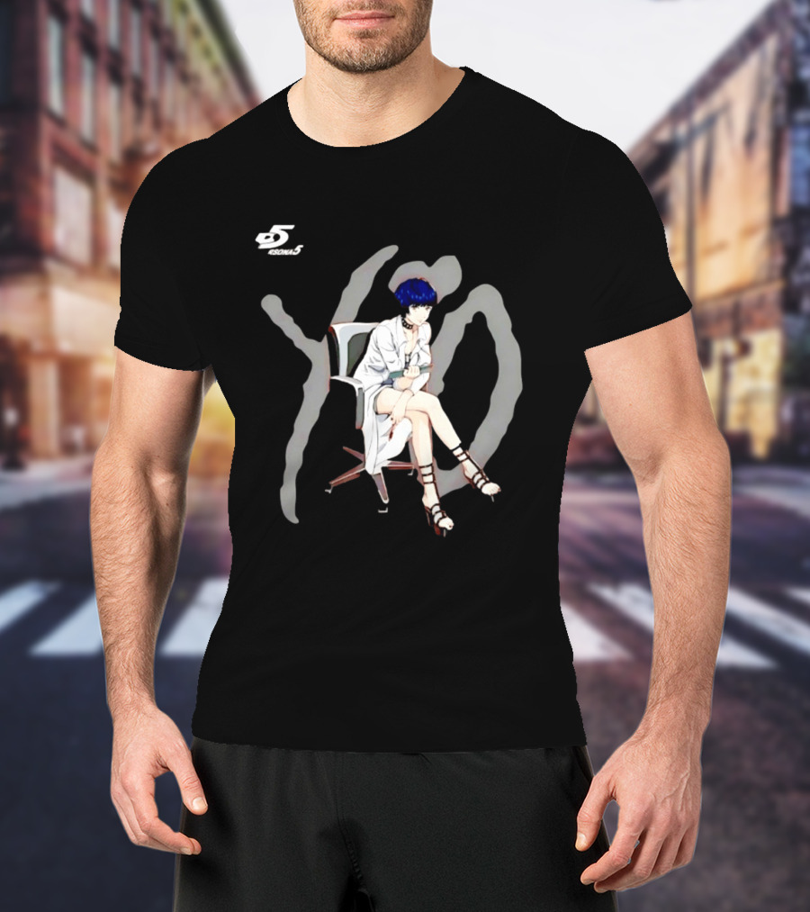 Persona 5 Tae Takemi Anime Character Fan Favorite T-Shirt
