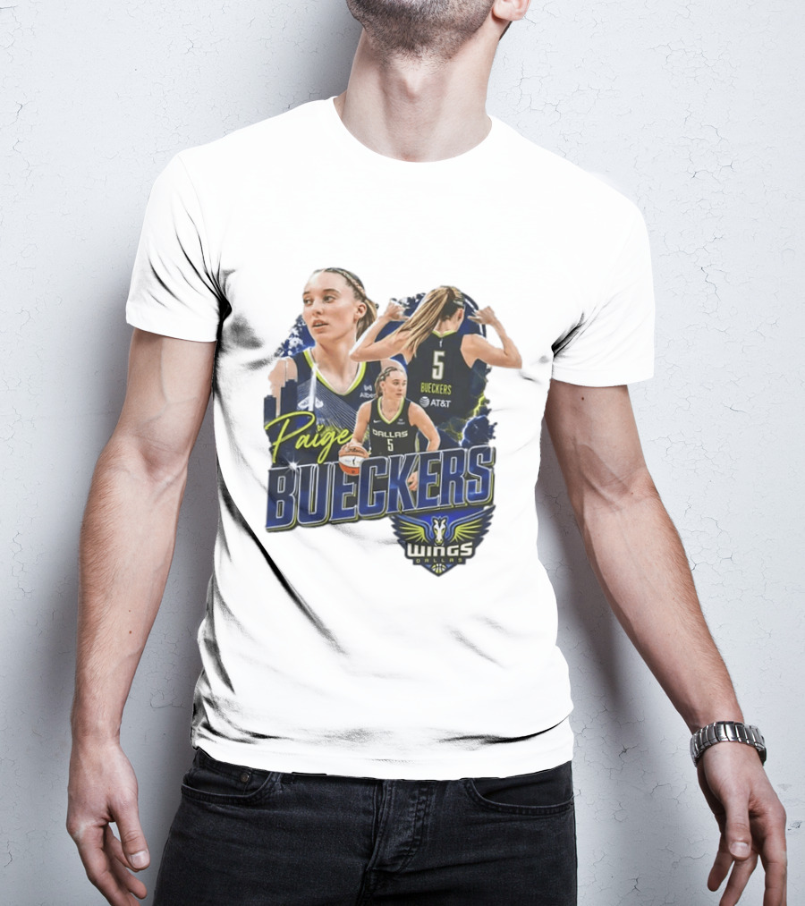 Paige Bueckers Dallas Wings 5 WNBA Basketball Wings Orders T-Shirt