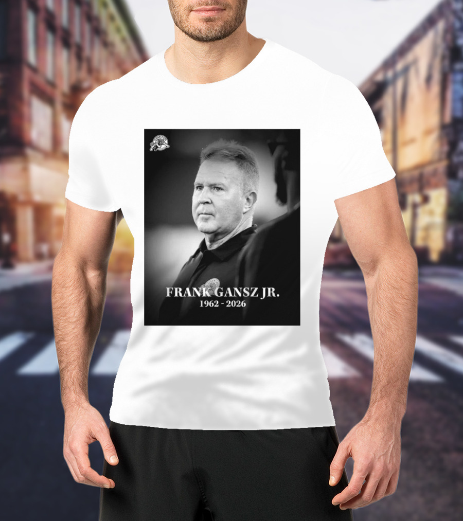Frank Gansz Jr. 1962 2026 Hamilton Tiger Cats Football T-Shirt