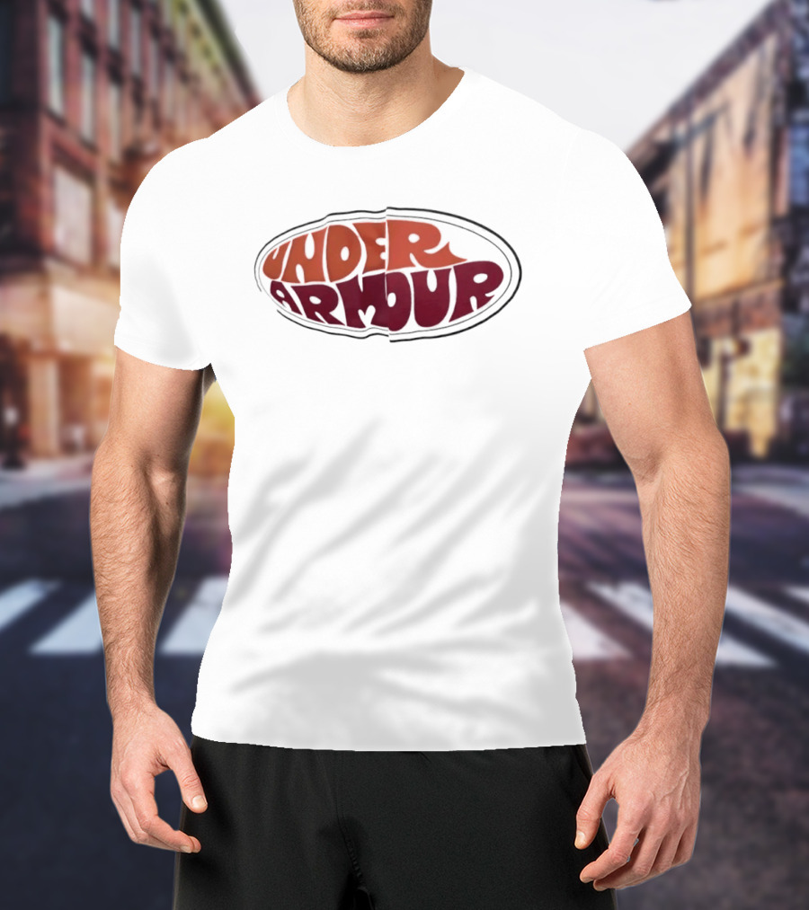 Under Armour Athletic Wear Sportswear Bold Oval Lettering T-Shirt