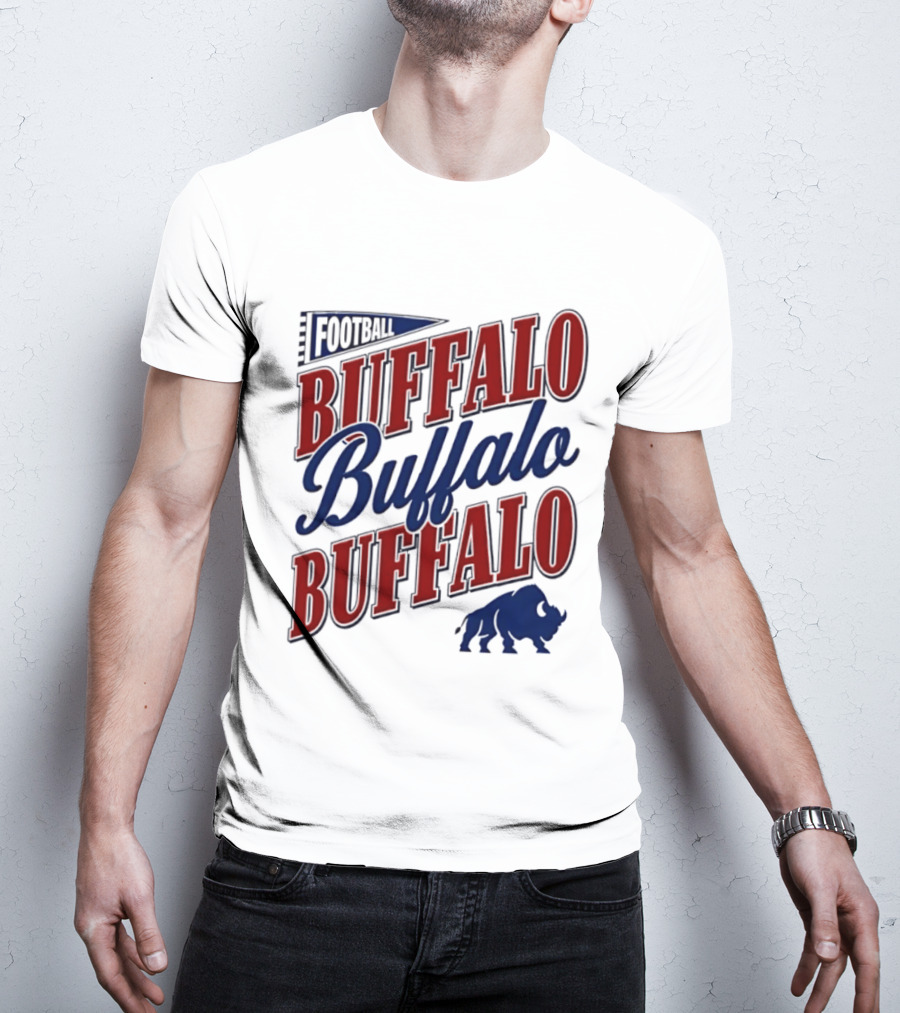 Buffalo Buffalo Buffalo Football T-Shirt