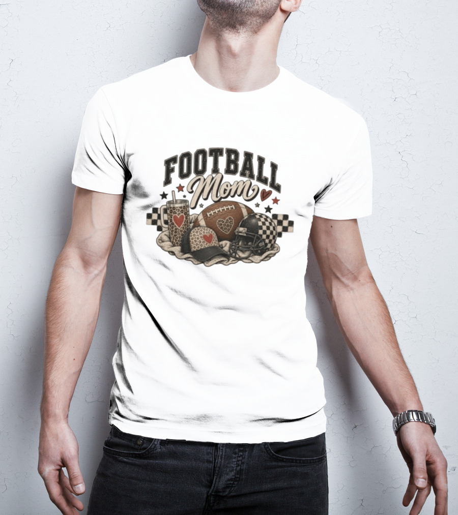 Football Mom Season Sports T-Shirt