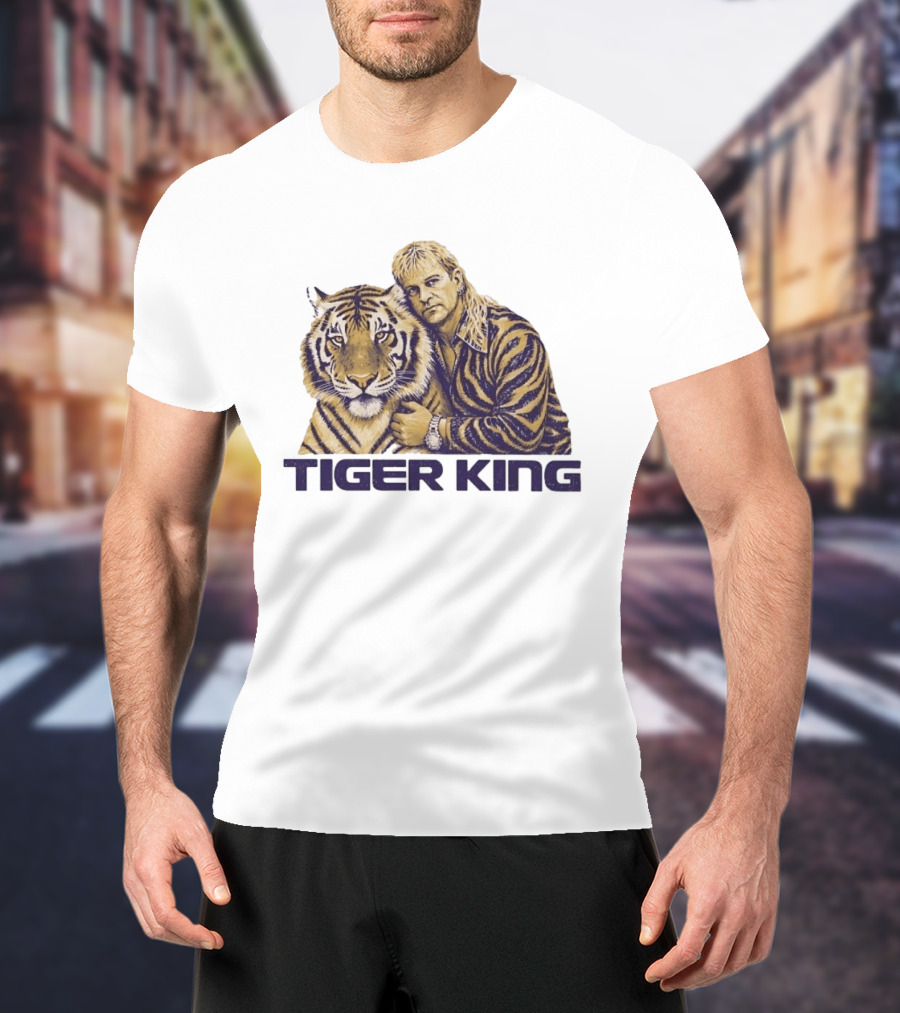 Joe Exotic Tiger King Netflix Big Cat Carole Baskin T-Shirt