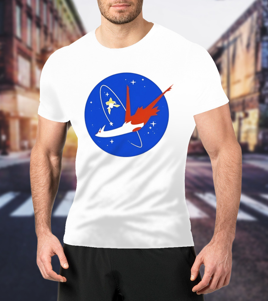Latios And Latias Space Mission Pokemon T-Shirt