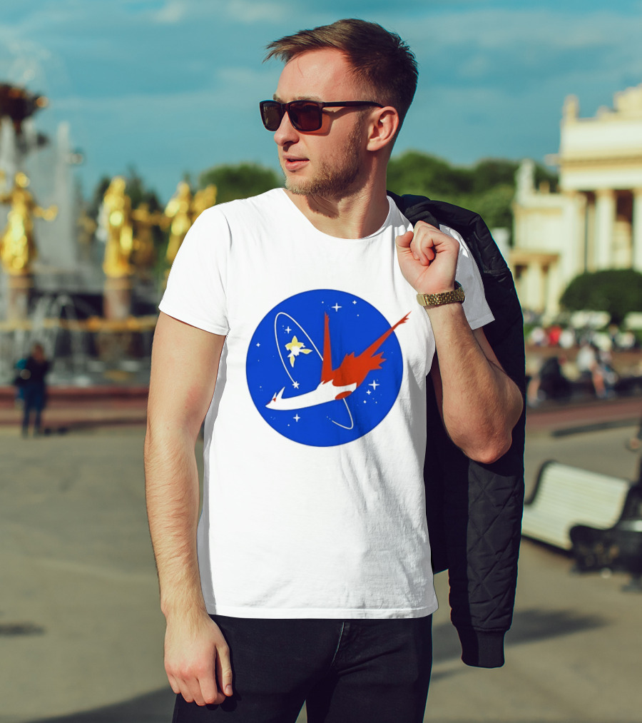 Latios And Latias Space Mission Pokemon T-Shirt