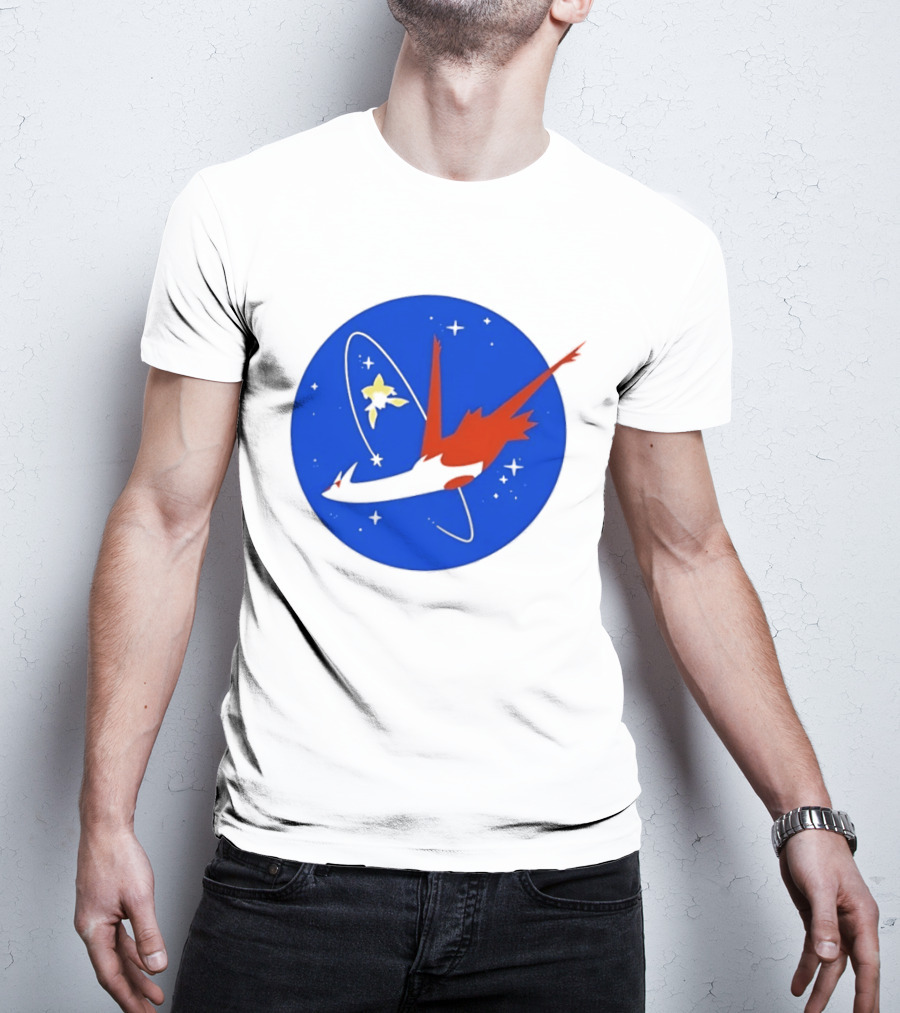 Latios And Latias Space Mission Pokemon T-Shirt