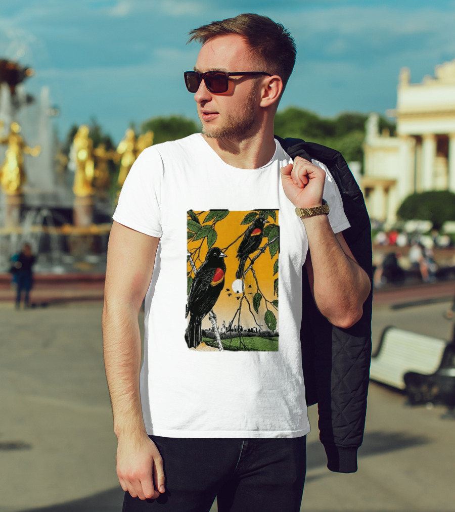Gregory Alan Isakov Philadelphia August 21 2026 Red Winged Blackbirds City Skyline T-Shirt