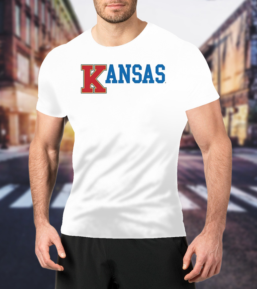 Kansas Jayhawks NCAA College Basketball KANSAS T-Shirt