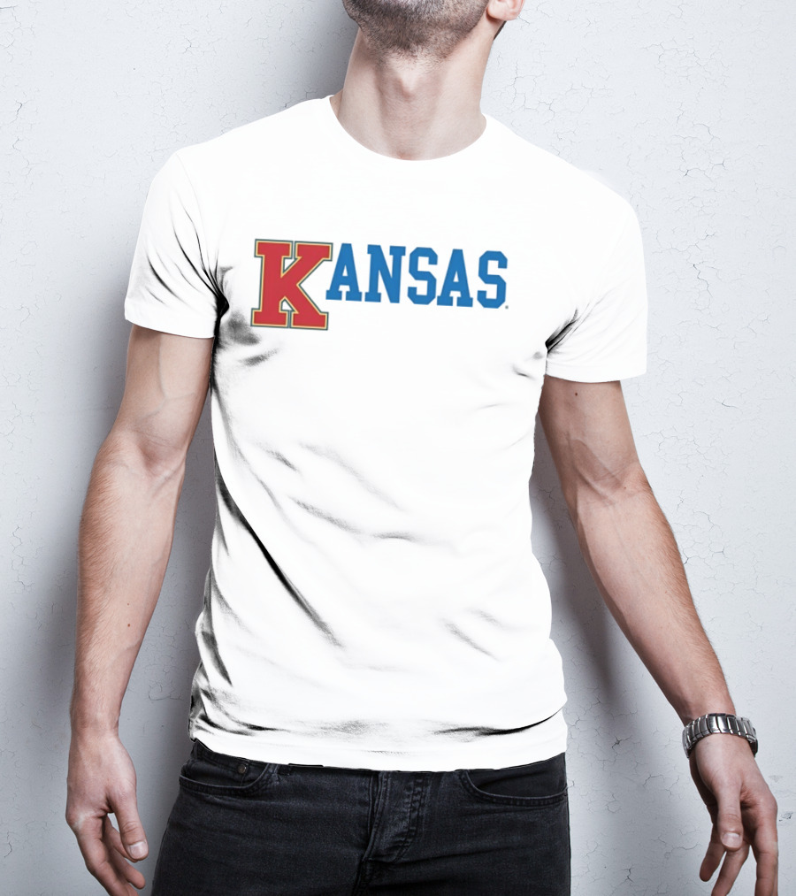 Kansas Jayhawks NCAA College Basketball KANSAS T-Shirt