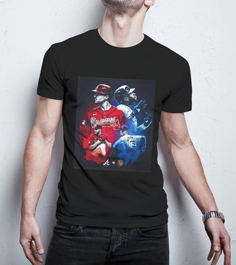 Braves Vs Brewers Showdown Chris Sale Jacob Misiorowski Pitching Duel In Milwaukee T-Shirt