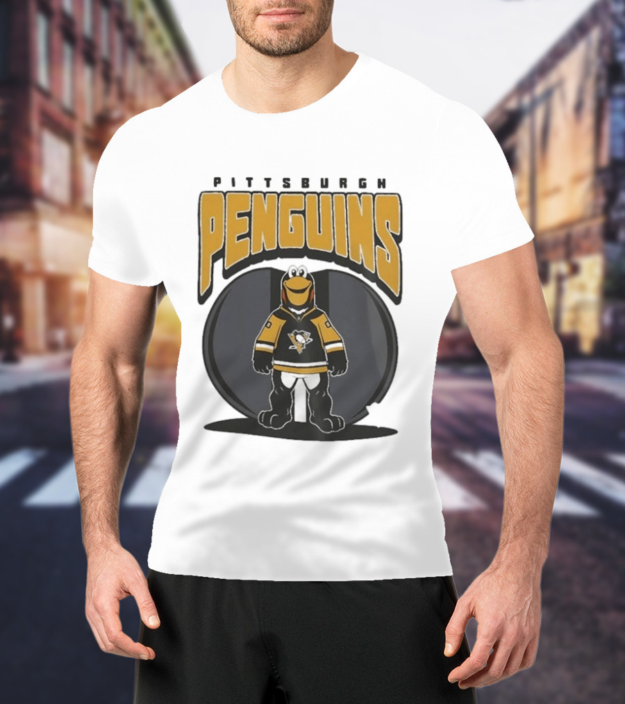 Pittsburgh Penguins Iceburgh Mania NHL 2026 Mascot Fan T-Shirt