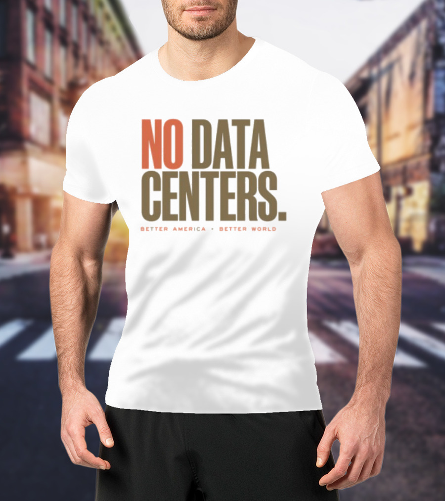 The Bitter Southerner General Store No Data Centers Better America Better World T-Shirt