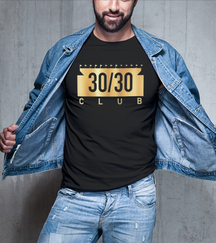 30 30 Club Ballparks Stadium Flags Collection T-Shirt