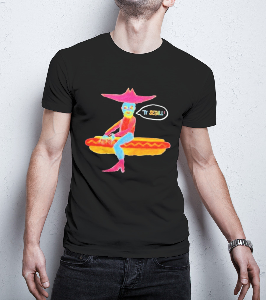 Ty Segall Hotdog Cowboy Surreal Western T-Shirt