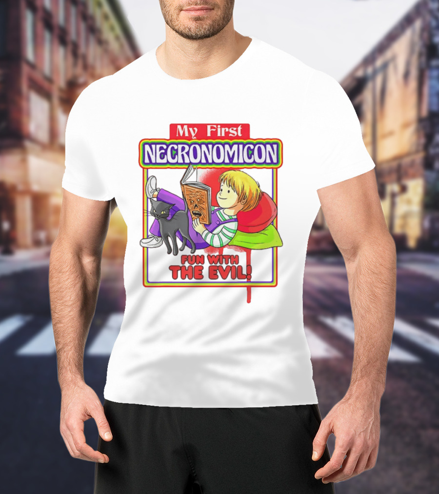 My First Necronomicon Fun With The Evil Dead Necronomicon Ash Williams T-Shirt