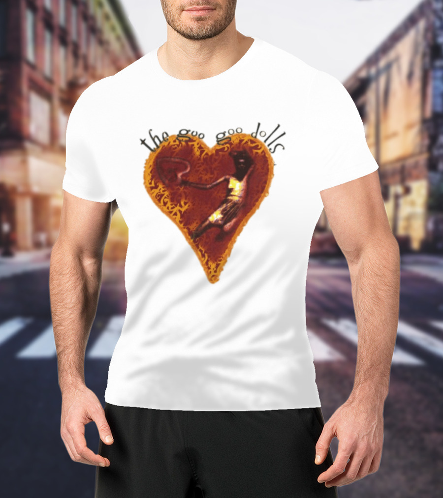 The Goo Goo Dolls Dizzy Up The Girl Heart Basketball Player T-Shirt