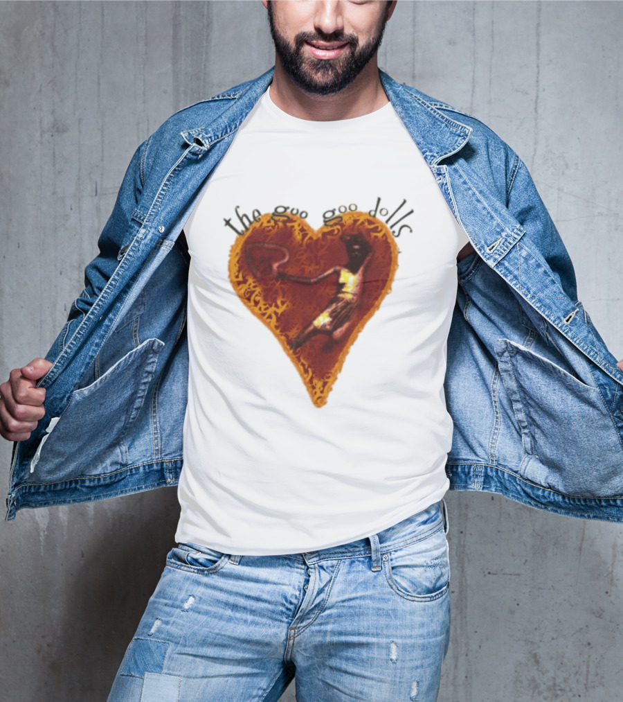 The Goo Goo Dolls Dizzy Up The Girl Heart Basketball Player T-Shirt