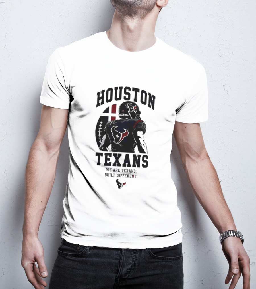 Houston Texans We Are Built Different Football Pride T-Shirt