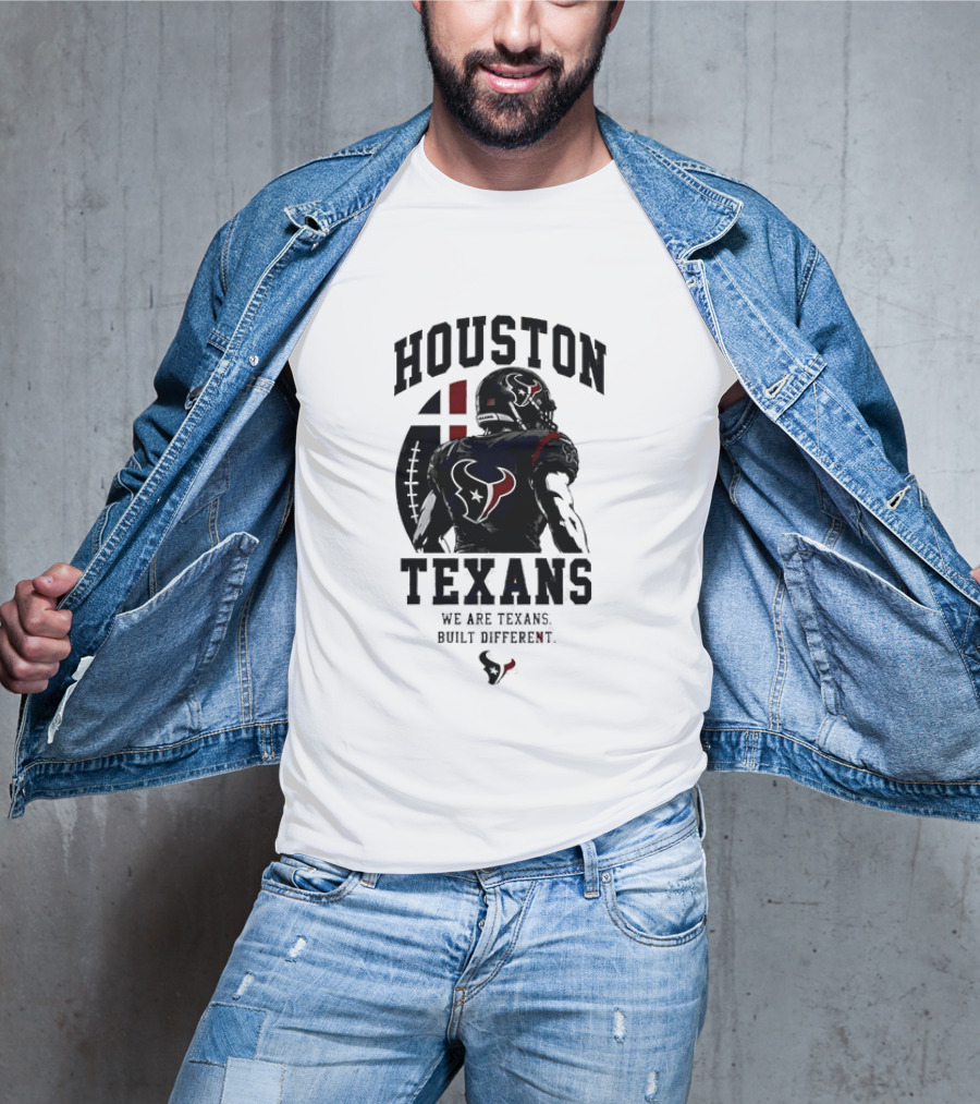 Houston Texans We Are Built Different Football Pride T-Shirt