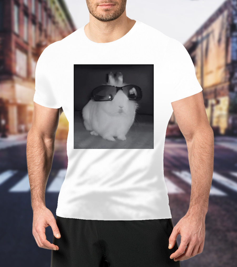 It's Such A Fucked Situation Bunny In Sunglasses Cute Funny Rabbit Wearing Shades T-Shirt