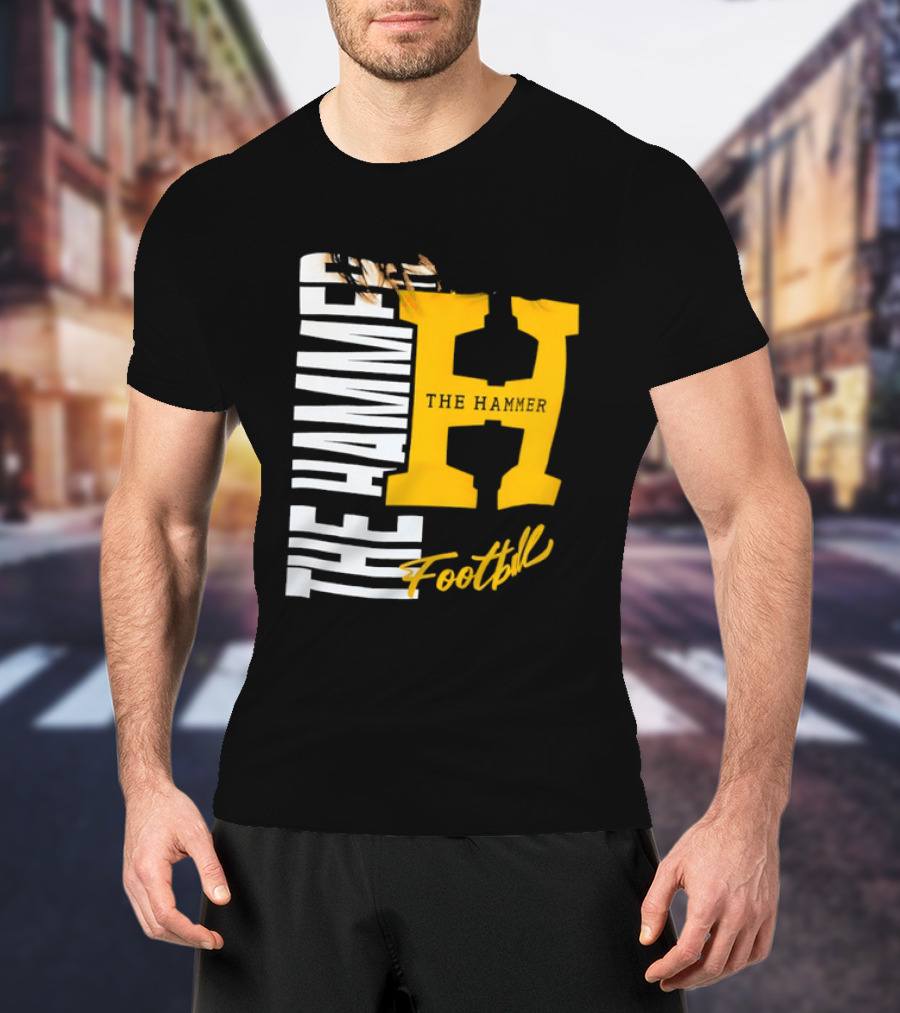 The Hammer H Athletic Football Team T-Shirt