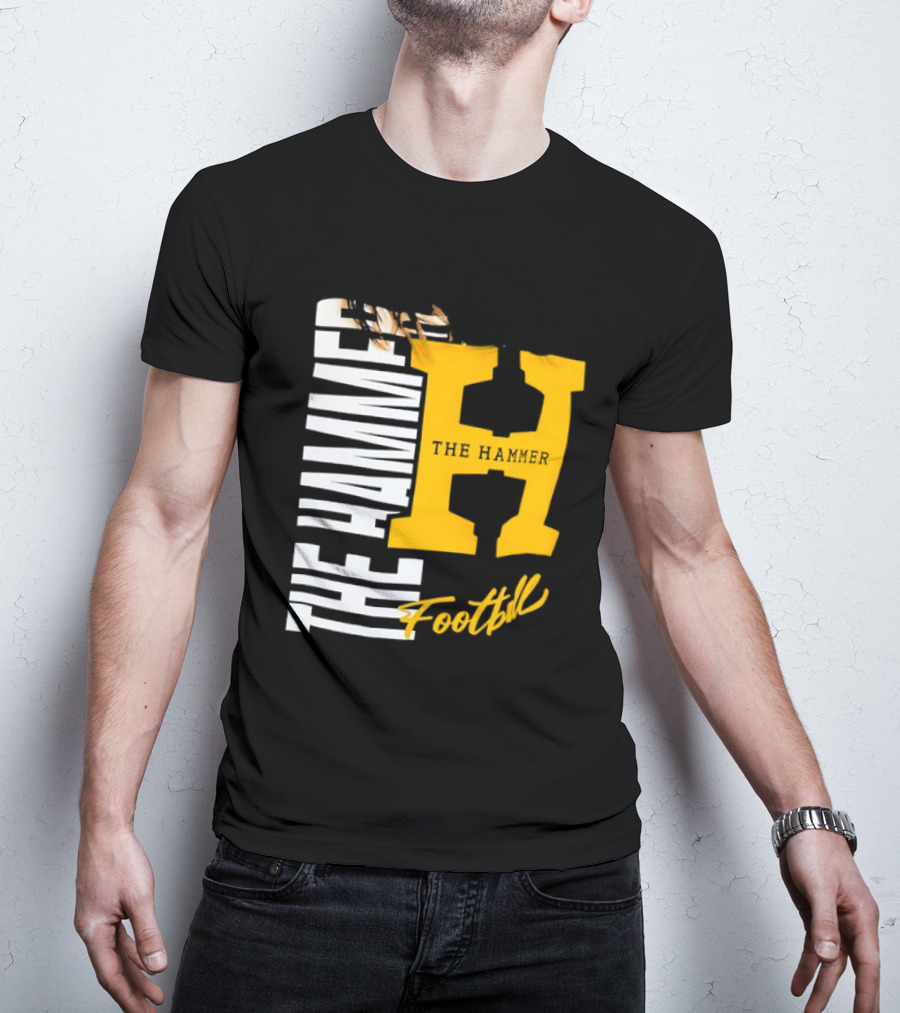 The Hammer H Athletic Football Team T-Shirt